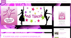 Desktop Screenshot of anditancok.hu